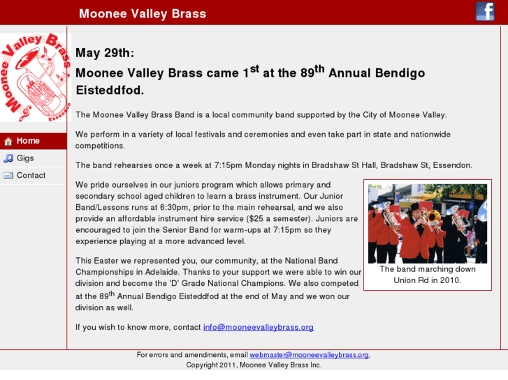 www.mooneevalleybrass.org