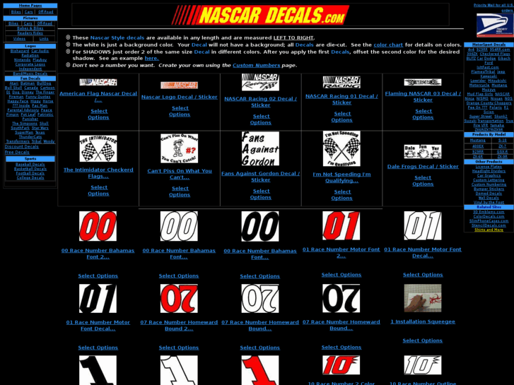 www.nascardecals.com