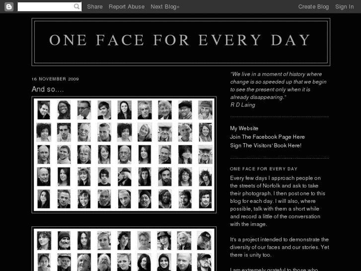 www.onefaceforeveryday.com