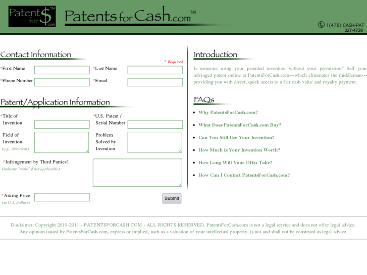 www.patentsforcash.com
