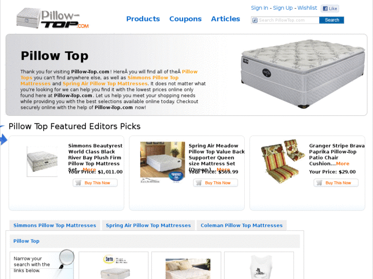 www.pillow-top.com