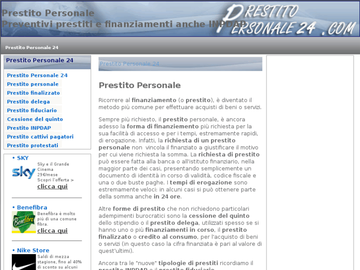 www.prestitopersonale24.com