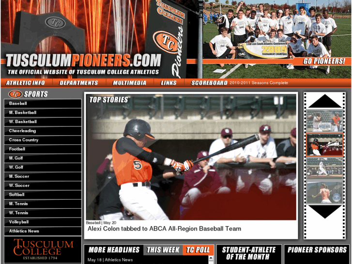 www.tusculumpioneers.com