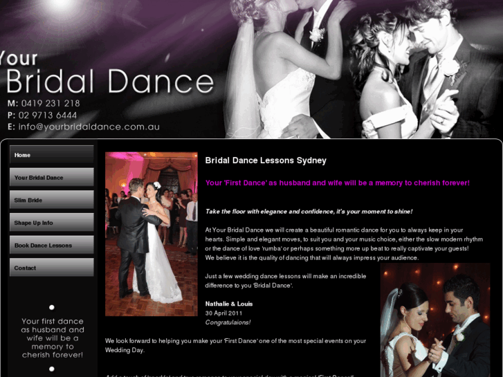 www.yourbridaldance.com.au