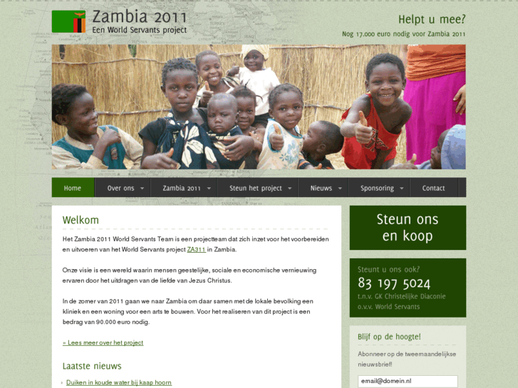 www.zambia2011.nl