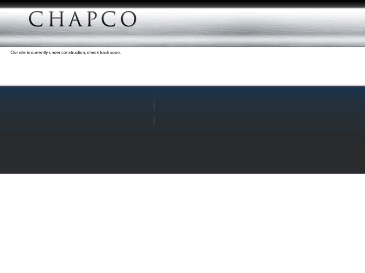 www.chapcoinc.com