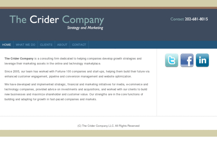 www.cridercompany.com