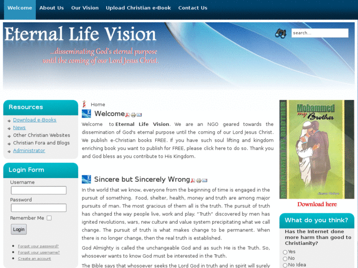 www.eternallifevision.com