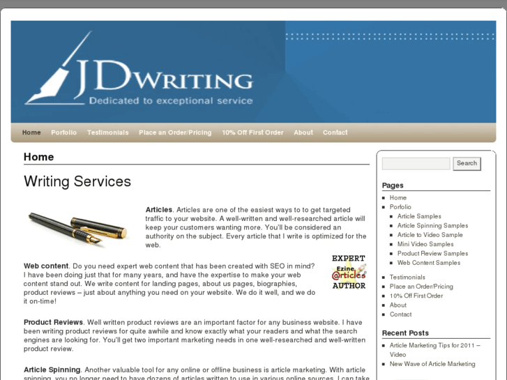 www.jdwriting.com