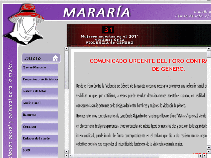 www.mararialanzarote.es