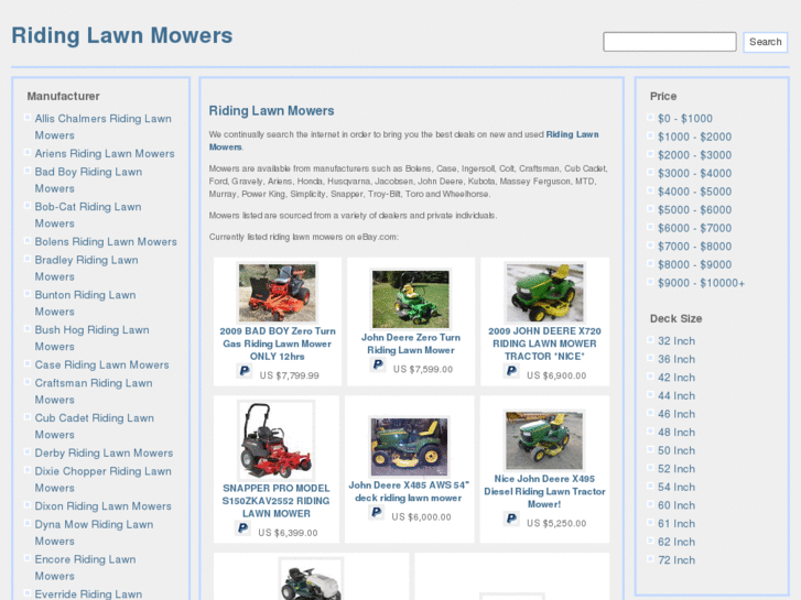 www.myridinglawnmower.com