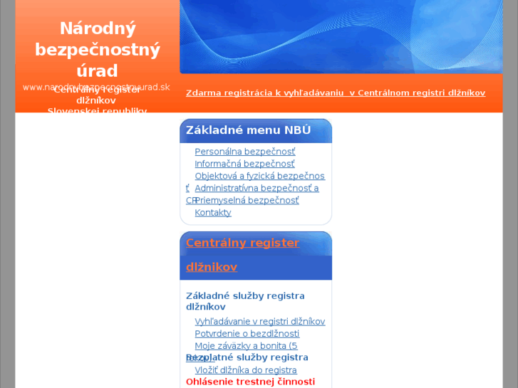 www.narodnybezpecnostnyurad.sk