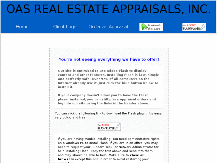 www.oswaltsappraisalservice.com
