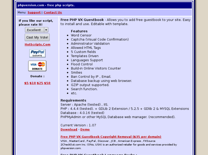 www.phpversion.com