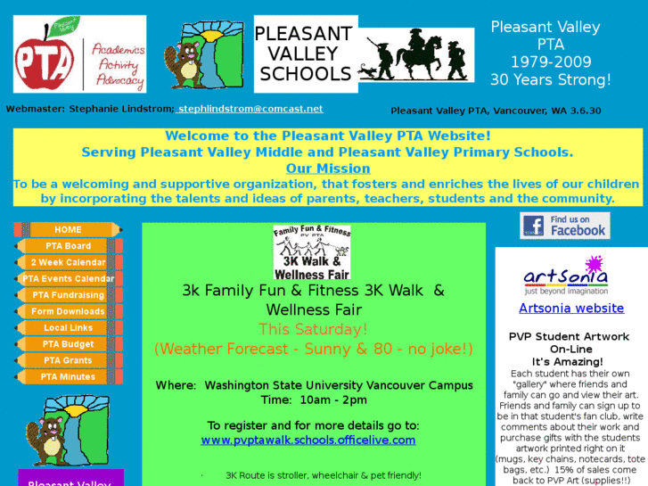 www.pleasantvalleypta.com