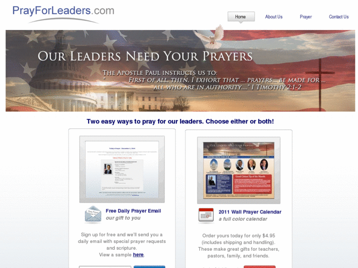 www.prayforleaders.com