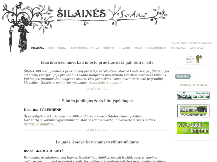 www.silaine.lt