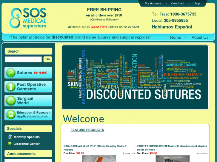 www.sosmedicalsuperstore.com