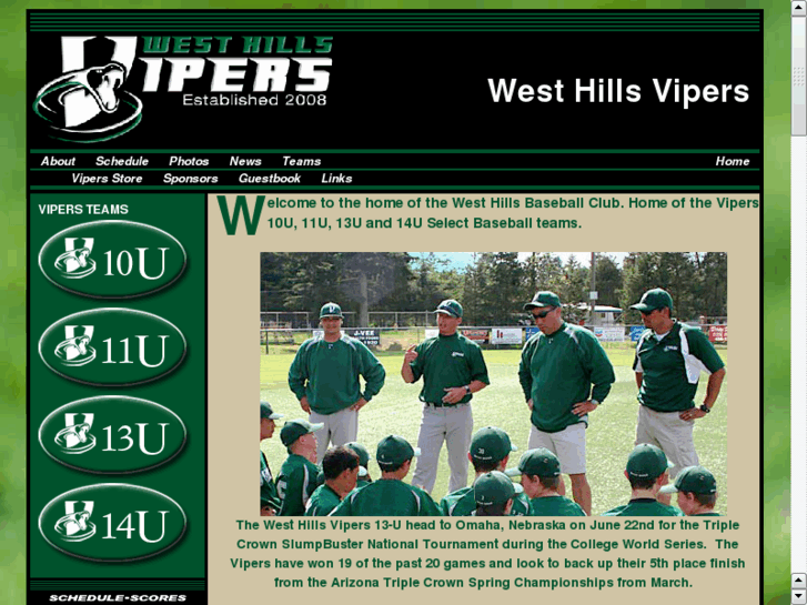 www.westhillsvipers.com