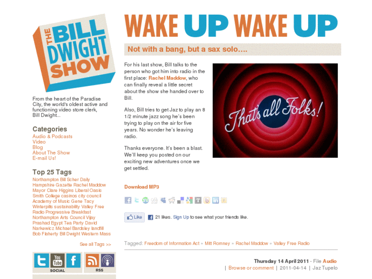 www.billdwightshow.com