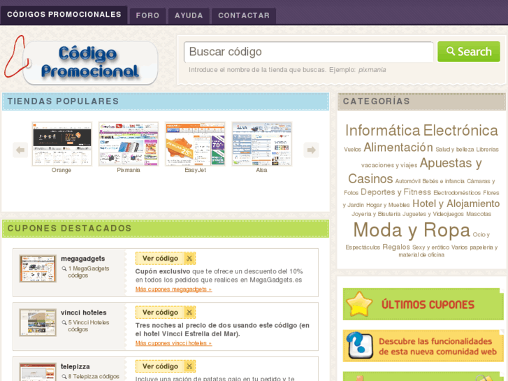 www.codigopromocional.org