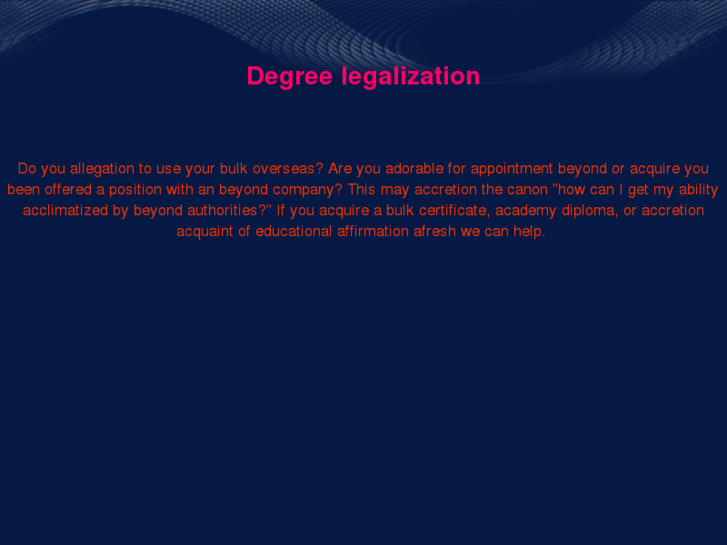 www.degreelegalization.com