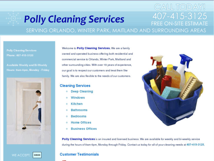 www.pollycleaningservices.com