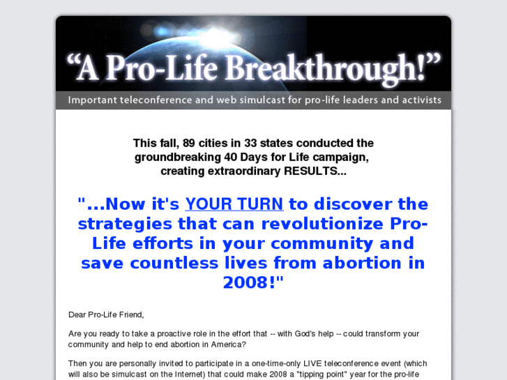 www.prolifebreakthrough.com