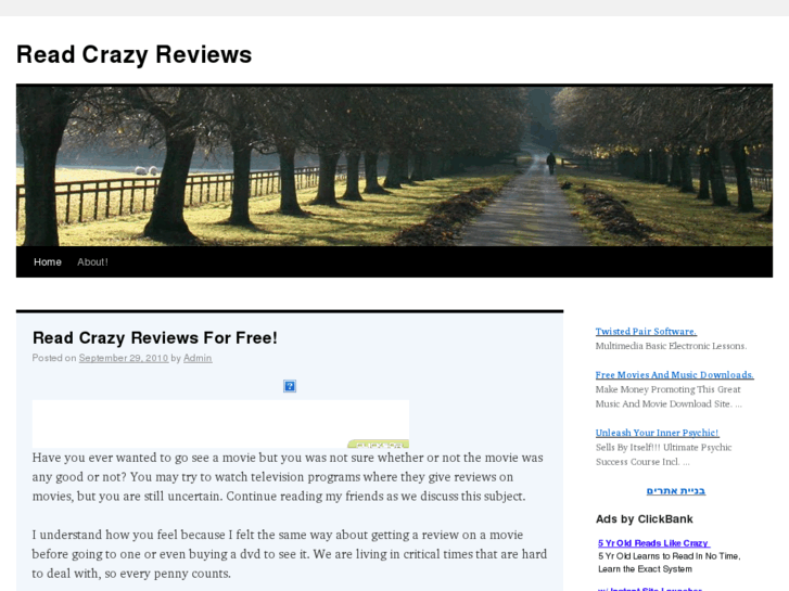 www.readcrazyreviews.com