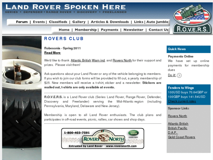 www.roversclub.org