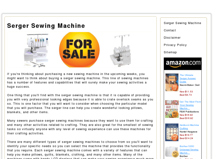 www.sergersewingmachine.net