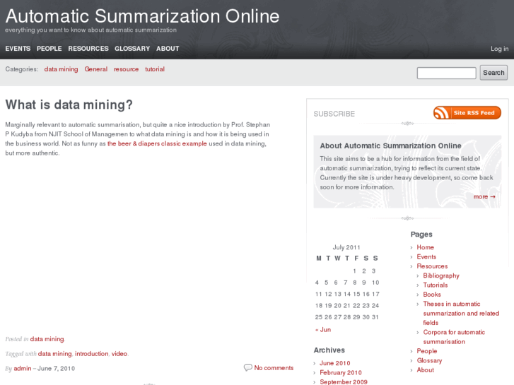 www.summarizationonline.info