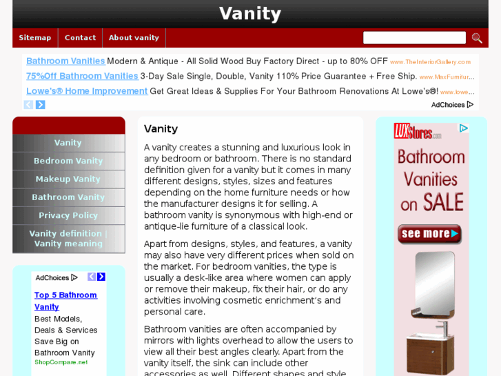 www.vanity.net