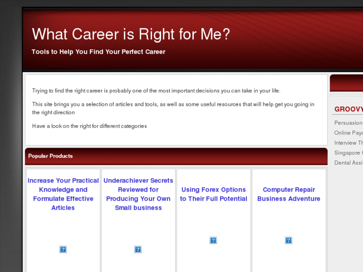 www.whatcareerisrightformetest.net