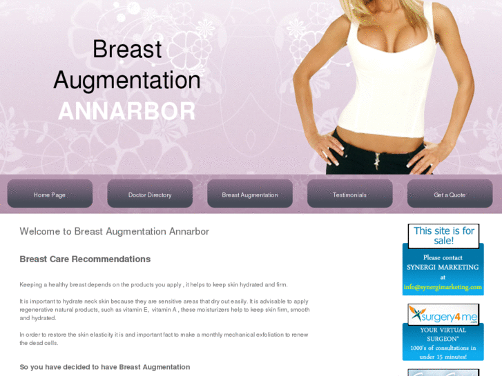 www.breastaugmentationannarbor.com