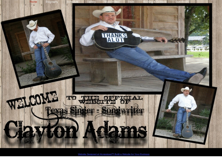 www.claytonadamsband.com