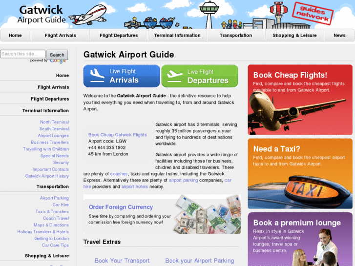 www.gatwick-airport-guide.co.uk