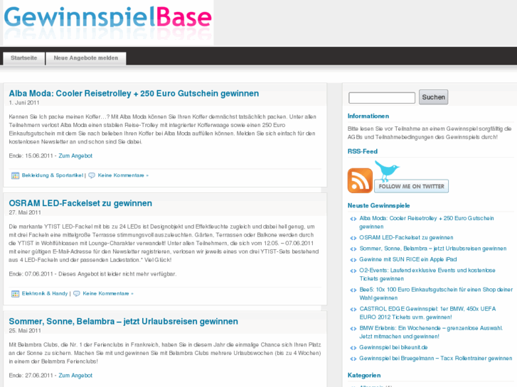 www.gewinnspielbase.de