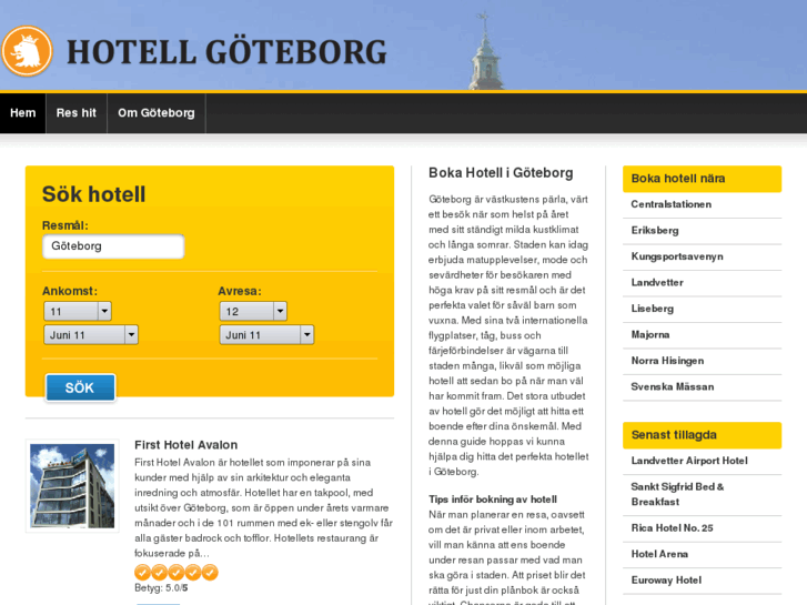 www.hotellgoteborg.info