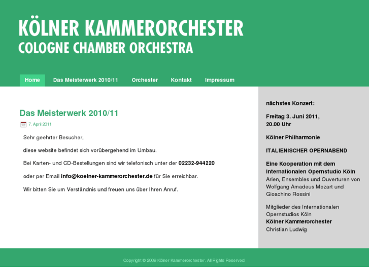 www.koelnerkammerorchester.de