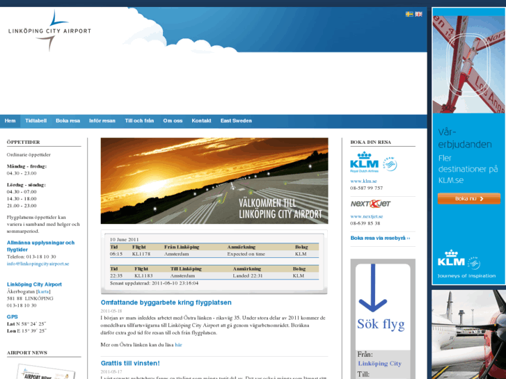www.linkopingcityairport.se
