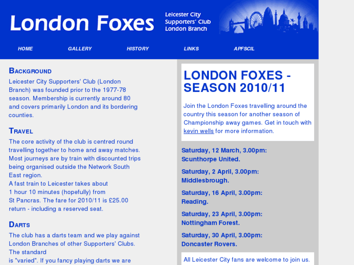 www.londonfoxes.com