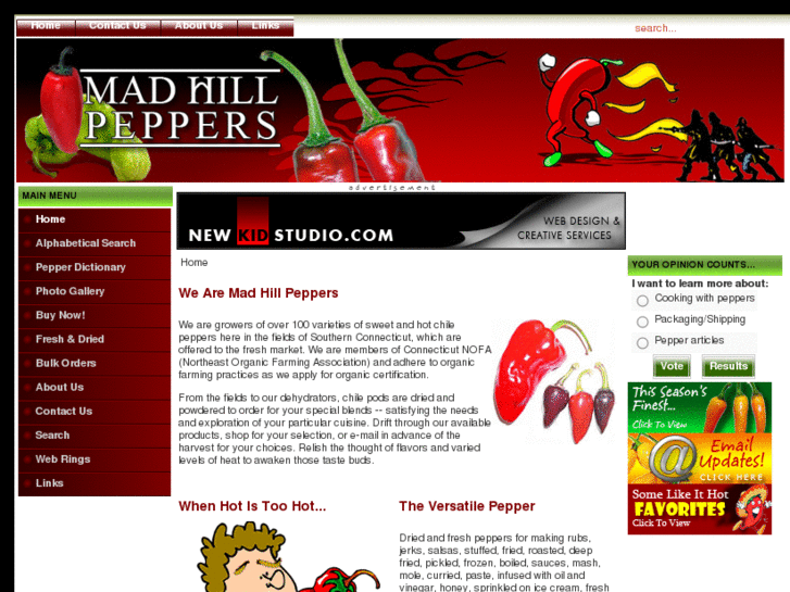 www.madhillpeppers.com