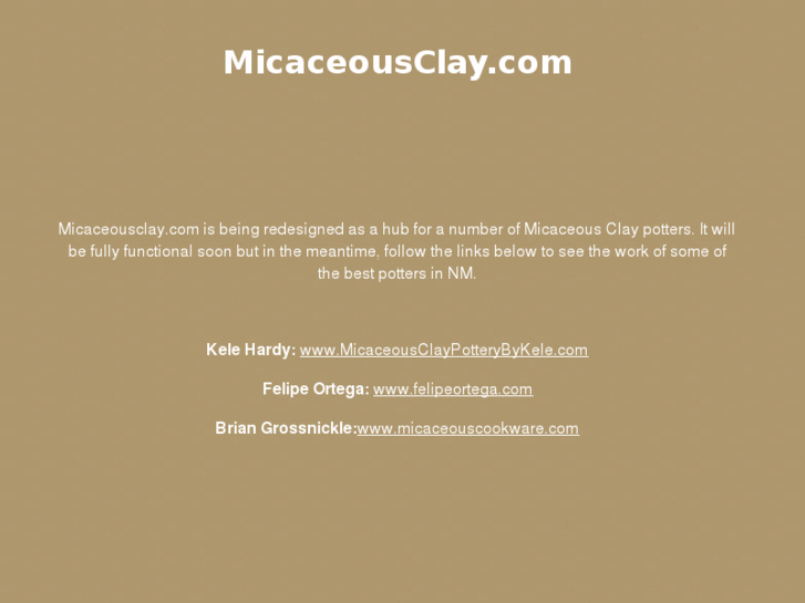 www.micaceousclay.com