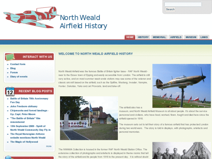 www.northwealdairfieldhistory.org