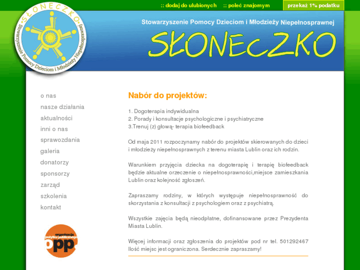 www.sloneczko.org.pl