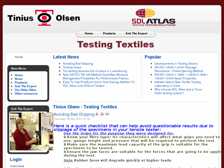 www.testingtextiles.com