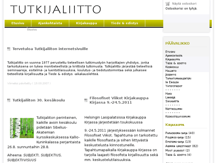 www.tutkijaliitto.fi