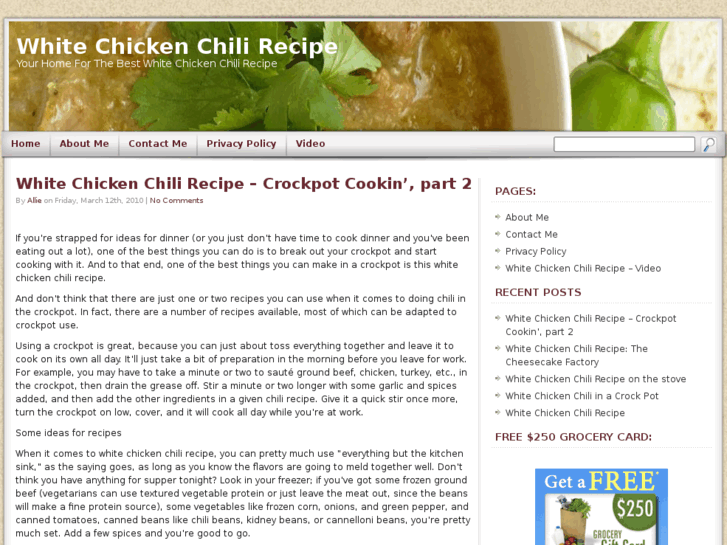 www.whitechickenchilirecipe.org