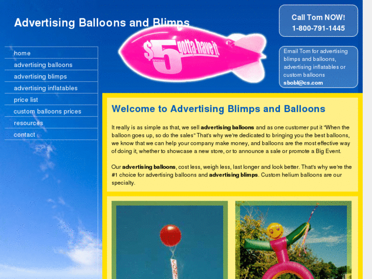 www.advertisingblimpsandballoons.com